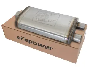 Afe - Advance Flow Engineering - 49M00014 | AFE Power MACH Force-Xp 3" to 2.5" 409 Stainless Steel Muffler - Image 2