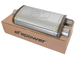 49M00015 | AFE Power MACH Force-Xp 3" to 3" 409 Stainless Steel Muffler