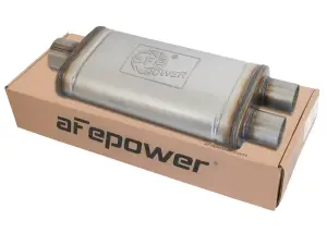 Afe - Advance Flow Engineering - 49M00018 | AFE Power MACH Force-Xp 3" to 2.5" 409 Stainless Steel Muffler - Image 2