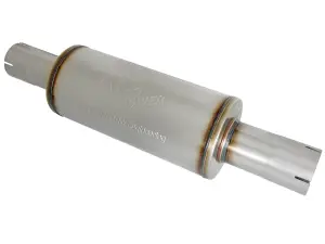 Afe - Advance Flow Engineering - 49M00025 | AFE Power ATLAS 3-1/2" Aluminized Stainless Steel Muffler - Image 2