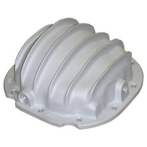 7064-AC | PML Covers Ford 8.8, Straight Fins 10 Bolt Differential Cover For Ford Crown Victoria, Expedition, Explorer, Lighting & F-150 | Natural As-Cast Finish
