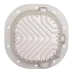 9519-AC | PML Covers Ford 8.8, Patterned Fins 10 Bolt Differential Cover For Ford Crown Victoria, Expedition, Explorer, Lighting & F-150 | Natural As-Cast Finish