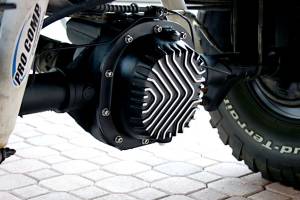 PML Covers - 9519-B | PML Covers Ford 8.8, Patterned Fins 10 Bolt Differential Cover For Ford Crown Victoria, Expedition, Explorer, Lighting & F-150 | Black Powder Coated - Image 3