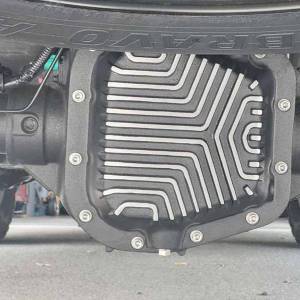 PML Covers - 9594-AC | PML Covers Ford Sterling 9.75 12 Bolt, Patterned Fins Differential Cover For Ford F-150, Navigator & Expedition | Natural As-Cast Finish - Image 2