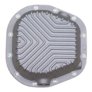 PML Covers - 9513-AC | PML Covers Ford Sterling 10.25/10.5 Patterned Fins 12 Bolt Differential Cover For Ford F-250/F-350 & Excursion | Natural As-Cast Finish - Image 1