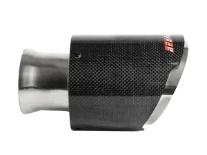 Afe - Advance Flow Engineering - 49C32068-C | aFe Power MACH Force-Xp 4-1/2 IN Carbon Fiber/Stainless Steel Direct-Fit Exhaust Tip Set (2015-2023 Charger Hellcat V8-6.2L, 6.4L) - Image 2