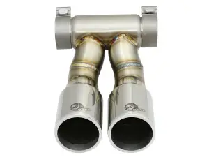 Afe - Advance Flow Engineering - 49C36413-P | aFe Power MACH Force-Xp 3-1/2" 304 Stainless Steel Exhaust Tip (2013-2016 Boxster S, Cayman S H6-3.4L) - Image 2