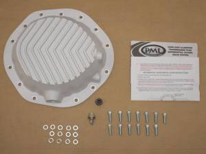 PML Covers - 9504-3-AC | PML Cover GM 9.5 14 Bolt, Patterned Fins For Chevrolet Silverado 1500 & 1500HD / GMC Sierra 1500 & 1500HD | Natural As-Cast Finish, Stock Bolt Size 5/16 Inch  -18x7/8 (-3) - Image 4