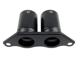 Afe - Advance Flow Engineering - 49C36435-B | aFe Power MACH Force-Xp 4 IN 304 Stainless Steel Bolt-On Exhaust Tips Satin Black (2014-2019 911 GT# H6-3.8L, 4.0L) - Image 4