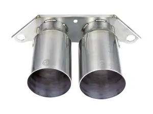 Afe - Advance Flow Engineering - 49C36435-H | aFe Power MACH Force-Xp 4 IN 304 Stainless Steel Bolt-On Exhaust Tips Brushed Finish (2014-2019 911 GT# H6-3.8L, 4.0L) - Image 4