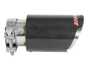 49T25354-C07 | aFe Power MACH Force-Xp 2-1/2" Stainless Steel Carbon Fiber Exhaust Tip