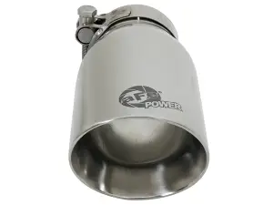 Afe - Advance Flow Engineering - 49T25354-P07 | aFe Power MACH Force-Xp 2-1/2" 304 Stainless Steel Exhaust Tip - Image 4