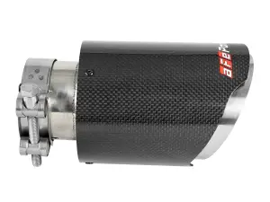 Afe - Advance Flow Engineering - 49T25404-C07 | aFe Power MACH Force-Xp 2-1/2" Stainless Steel Carbon Fiber Exhaust Tip - Image 2