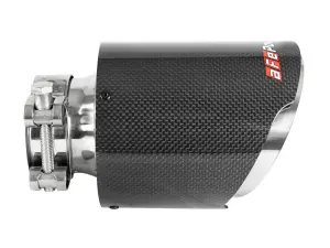Afe - Advance Flow Engineering - 49T25454-C07 | aFe Power MACH Force-Xp 2-1/2" Stainless Steel Carbon Fiber Exhaust Tip - Image 2