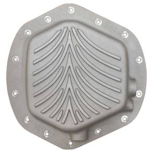 9511-AC | PML Covers GM AAM 11.5 14 Bolt Differential Cover For Chevrolet Silverado 2500 HD & 3500 / GMC Sierra 2500 HD & 3500 Duramax Diesel | Natural As-Cast Finish
