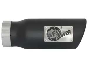 49T35451-B12 | aFe Power MACH Force-Xp 409 Stainless Steel Clamp-on Exhaust Tip Black Right