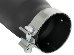 Afe - Advance Flow Engineering - 49T35451-B12 | aFe Power MACH Force-Xp 409 Stainless Steel Clamp-on Exhaust Tip Black Right - Image 5
