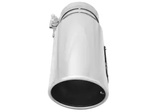 Afe - Advance Flow Engineering - 49T35452-P12 | aFe Power MACH Force-Xp 409 Stainless Steel Clamp-on Exhaust Tip Polished Left - Image 3