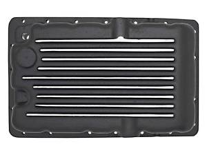 11076-B | PML Cover AW4 Deep Transmission Pan For Jeep Cherokee (XJ) / Wagoneer / Comanche (MJ) / Grand Cherokee (ZJ) | Black Powder Coat Finish