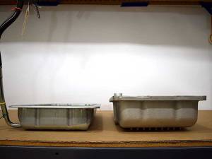 PML Covers - 11076-B | PML Cover AW4 Deep Transmission Pan For Jeep Cherokee (XJ) / Wagoneer / Comanche (MJ) / Grand Cherokee (ZJ) | Black Powder Coat Finish - Image 2