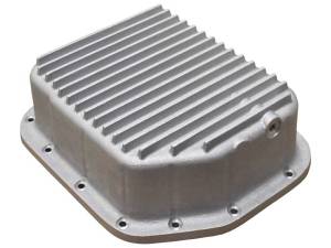 9862-AC | PML Cover Chrysler Dodge A500, 40RH, 42RH, 42RE, 44RE Deep Transmission Pan For Dodge Ram 1500, Dakota & Durango / Jeep Grand Cherokee & Wrangler | Natural As-Cast Finish