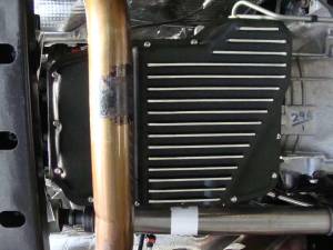 PML Covers - 110478-B | PML Cover Chrysler Dodge 68RFE, 66RFE, 65RFE, 545RFE, 45RFE Stock Capacity Transmission Pan For Dodge Ram 1500, 2500 & 3500 / Durango | Black Powder Coat Finish - Image 3