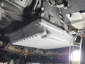 PML Covers - 11132-B | PML Cover Chrysler Mercedes NAG1, 722.6, W5A580, W5A380, W5J400 Stock Capacity Transmission Pan For Jeep Wrangler / Mercedes Sedans | Natural As-Cast Finish - Image 3