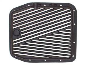 9685-1-B | PML Cover Ford AOD Deep Transmission Pan For Ford Trucks & Bronco / Lincoln Town Cars | Black Powder Coat Finish