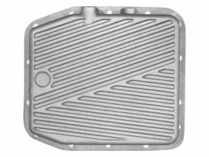 9685-2-AC | PML Cover Ford AODE, 4R70, 4R70W, 4R75W Deep Transmission Pan For Ford Trucks, Explorer & Expedition / Lincoln Town Cars | Natural As-Cast Finish