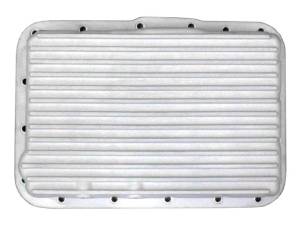 9614-2-AC | PML Ford 4R55E, 4R44E, A4LD, 5R55E Deep Transmission Pan For Ford Aerostar / Bronco II / Explorer / Mustang / Mountaineer / Ranger / Thunderbird | Natural As-Cast Finish