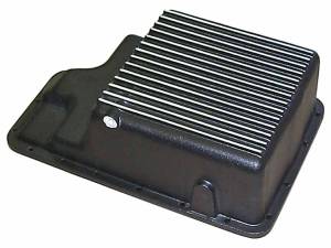 11049-B | PML Cover Ford 5R110 2008 to 2010 Deep Transmission Pan For Ford F-250, F-350, F-450, F-550, E250, E350 & E450 | Black Powder Coat Finish