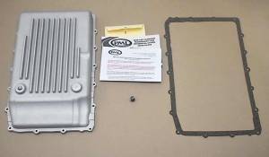 PML Covers - 11179-AC | PML Cover Ford 10R60, 10R80 Stock Capacity Transmission Pan For Ford Bronco, Expedition, Explorer, F-150, Mustang, Ranger, Raptor, Police Interceptors, Transit Vans & F-250 | Natural As-Cast Finish - Image 4