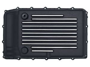 PML Covers - 11179-B | PML Cover Ford 10R60, 10R80 Stock Capacity Transmission Pan For Ford Bronco, Expedition, Explorer, F-150, Mustang, Ranger, Raptor, Police Interceptors, Transit Vans & F-250 | Black Powder Coat - Image 5
