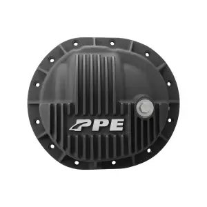 Pacific Performance Engineering - 138051220 | PPE Performance Heavy-Duty Cast Aluminum Rear Differential Cover Black Finish (2014-2025 Silverado, Sierra 1500 | AAM 9.5", 9.76" 12 Bolt) - Image 1