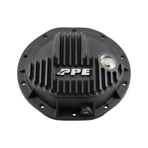 138051320 | PPE Performance Heavy-Duty Cast Aluminum Rear Differential Cover Black Finish (1972-2021 GM | 8.5", 8.625" 10 Bolt)