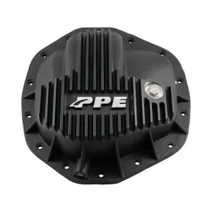 Pacific Performance Engineering - 138053020 | PPE Performance Heavy-Duty Cast Aluminum Rear Differential Cover Black Finish (2020-2025 Silverado, Sierra 2500 HD, 3500 HD | 11.5", 12" 14 Bolt) - Image 1