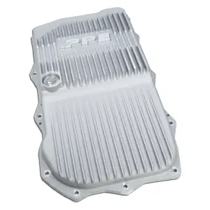 Pacific Performance Engineering - 228153500 | PPE Performance Heavy-Duty Cast Aluminum Transmission Pan Raw Finish (2018-2025 Wrangler, Gladiator | 3.6L 850RE) - Image 1