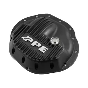 Pacific Performance Engineering - 238041020 | PPE Performance Heavy-Duty Cast Aluminum Front Differential Cover Black Finish (2003-2013 Ram 2500 , 3500 | 9.25" 14 Bolt) - Image 1