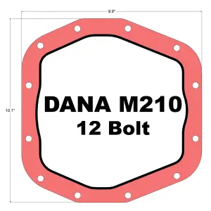 Pacific Performance Engineering - 238043312 | PPE Performance Nodular Iron Front Differential Cover Red Finish (2018-2025 Wrangler, Gladiator | Dana 44 M210 12 Bolt) - Image 4