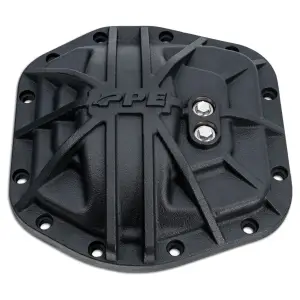 Pacific Performance Engineering - 238043420 | PPE Performance Nodular Iron Front Differential Cover Black Finish (2018-2025 Wrangler | Dana 30 M186 12 Bolt) - Image 1