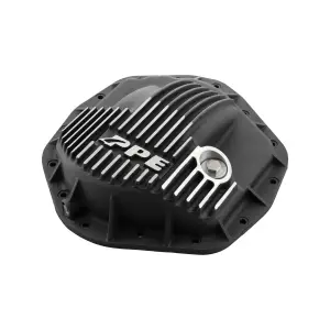 Pacific Performance Engineering - 238051010 | PPE Performance Heavy-Duty Cast Aluminum Rear Differential Cover Brushed Finish (2001-2019 Silverado, Sierra 2500 HD, 3500 HD, 2001-2018 Ram 2500, 3500 | AAM 11.5" 14 Bolt) - Image 1