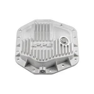 Pacific Performance Engineering - 338041500 | PPE Performance Heavy-Duty Cast Aluminum Front Differential Cover Raw Finish (2023-2025 F250, F350 Super Duty | Dana 235 14 Bolt) - Image 1