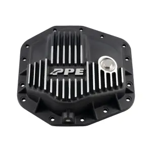 Pacific Performance Engineering - 338041510 | PPE Performance Heavy-Duty Cast Aluminum Front Differential Cover Brushed Finish (2023-2025 F250, F350 Super Duty | Dana 235 14 Bolt) - Image 1