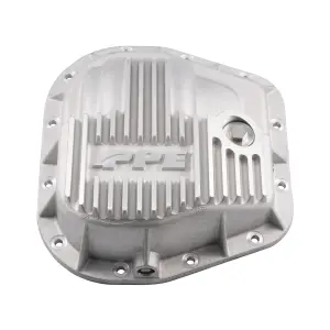 Pacific Performance Engineering - 338051100 | PPE Performance Heavy-Duty Cast Aluminum Rear Differential Cover Raw Finish (1990-2025 F250, F350 | 10.25", 10.5" 12 Bolt) - Image 1