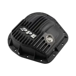 Pacific Performance Engineering - 338051120 | PPE Performance Heavy-Duty Cast Aluminum Rear Differential Cover Black Finish (1990-2025 F250, F350 | 10.25", 10.5" 12 Bolt) - Image 1