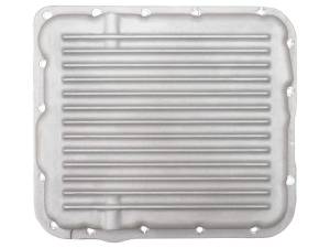 PML Covers - 9297-AC | PML Cover GM 700R4, 4L60, 4L60E Stock Capacity Transmission Pan For GM Astro Van, Camaro, Corvette, Firebird & Safari Van | Natural As-Cast Finish - Image 1