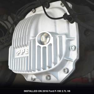 Pacific Performance Engineering - 338051600 | PPE Performance Heavy-Duty Cast Aluminum Rear Differential Cover Raw Finish (2015-2025 F150 | 8.8" 12 Bolt) - Image 3