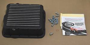 PML Covers - 8650-1-B | PML Cover GM 700R4, 4L60, 4L60E Deep Transmission Pan For GM Blazer (mini), S10, S15, Savana, Sonoma, Suburban 1500, Tahoe & Yukon | Black Powder Coat Finish - Image 4