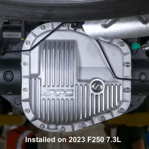Pacific Performance Engineering - 338052200 | PPE Performance Heavy-Duty Cast Aluminum Rear Differential Cover Raw Finish (2023-2025 F250, F350 Super Duty | 11.6" 16 Bolt) - Image 3