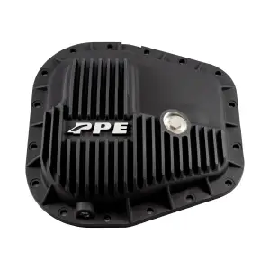 Pacific Performance Engineering - 338052220 | PPE Performance Heavy-Duty Cast Aluminum Rear Differential Cover Black Finish (2023-2025 F250, F350 Super Duty | 11.6" 16 Bolt) - Image 1